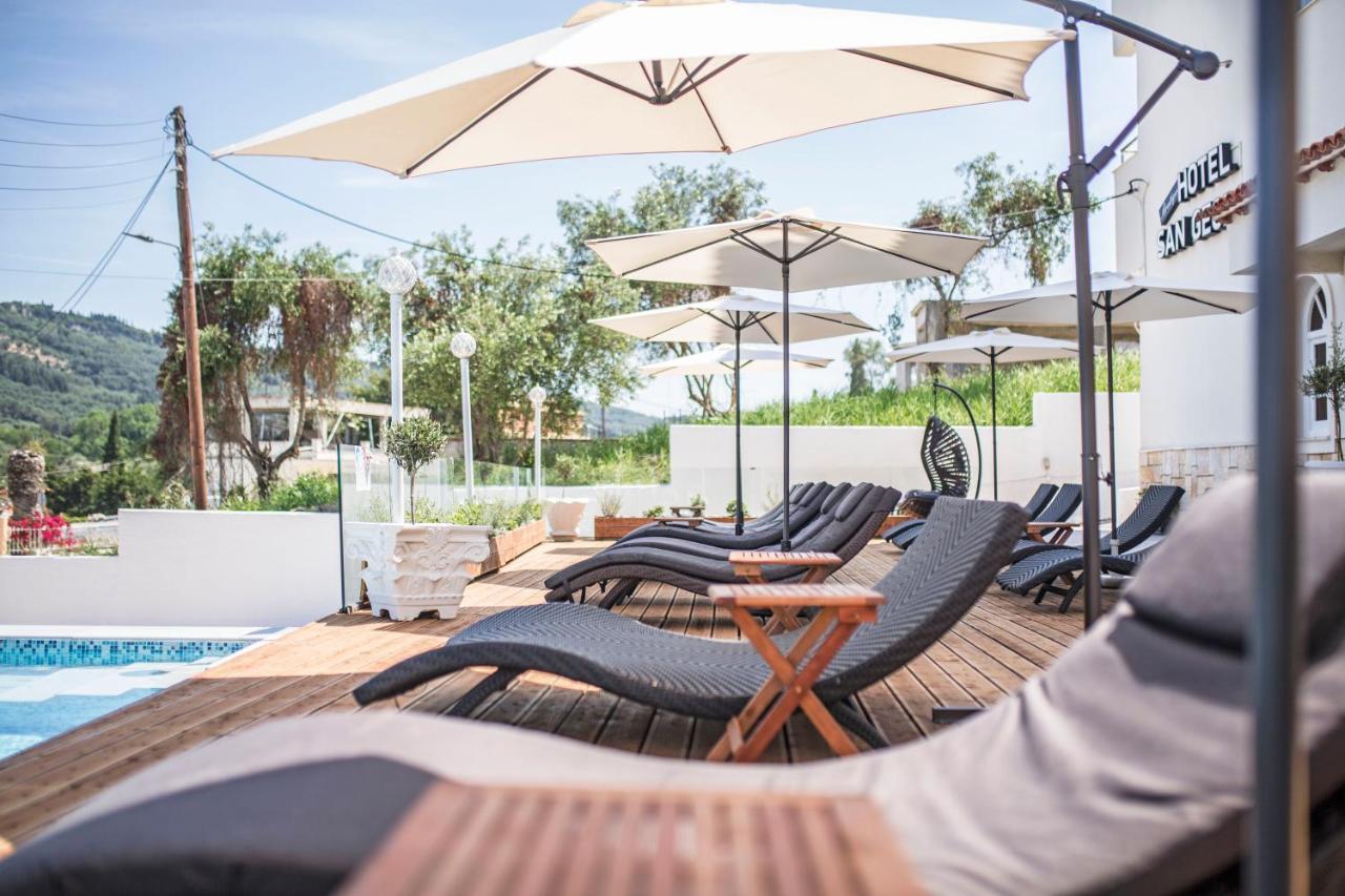 San Georgio Boutique Hotel (Adults Only) Agios Georgios Pagon Buitenkant foto